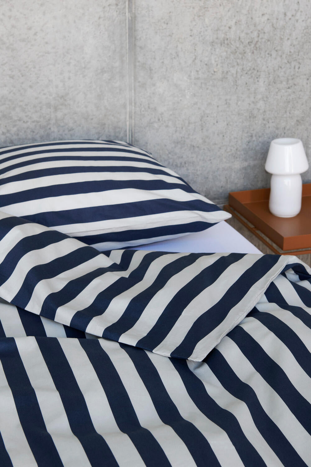 Été Duvet dynebetræk - Midnight Blue/Light Grey